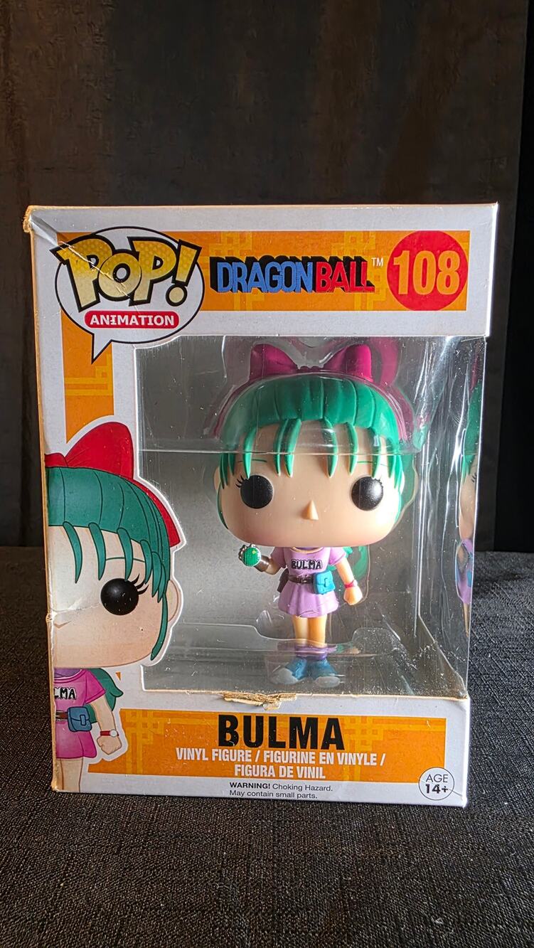 Funko Pop! Dragon Ball Bulma #108 with Box